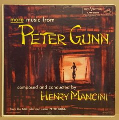 HENRY MANCINI - MORE MUSIC FROM PETER GUNN (1959) - LP 2.EL PLAK