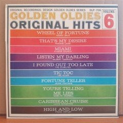 GOLDEN OLDIES ORIGINAL HITS VOLUME 6 (1962) - LP 2.EL PLAK