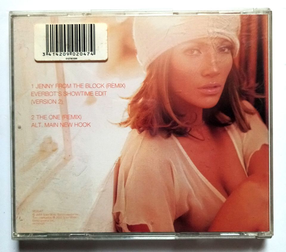 JENNIFER LOPEZ – GLOW BY JLO / REMIXES (2003) - CD 2.EL