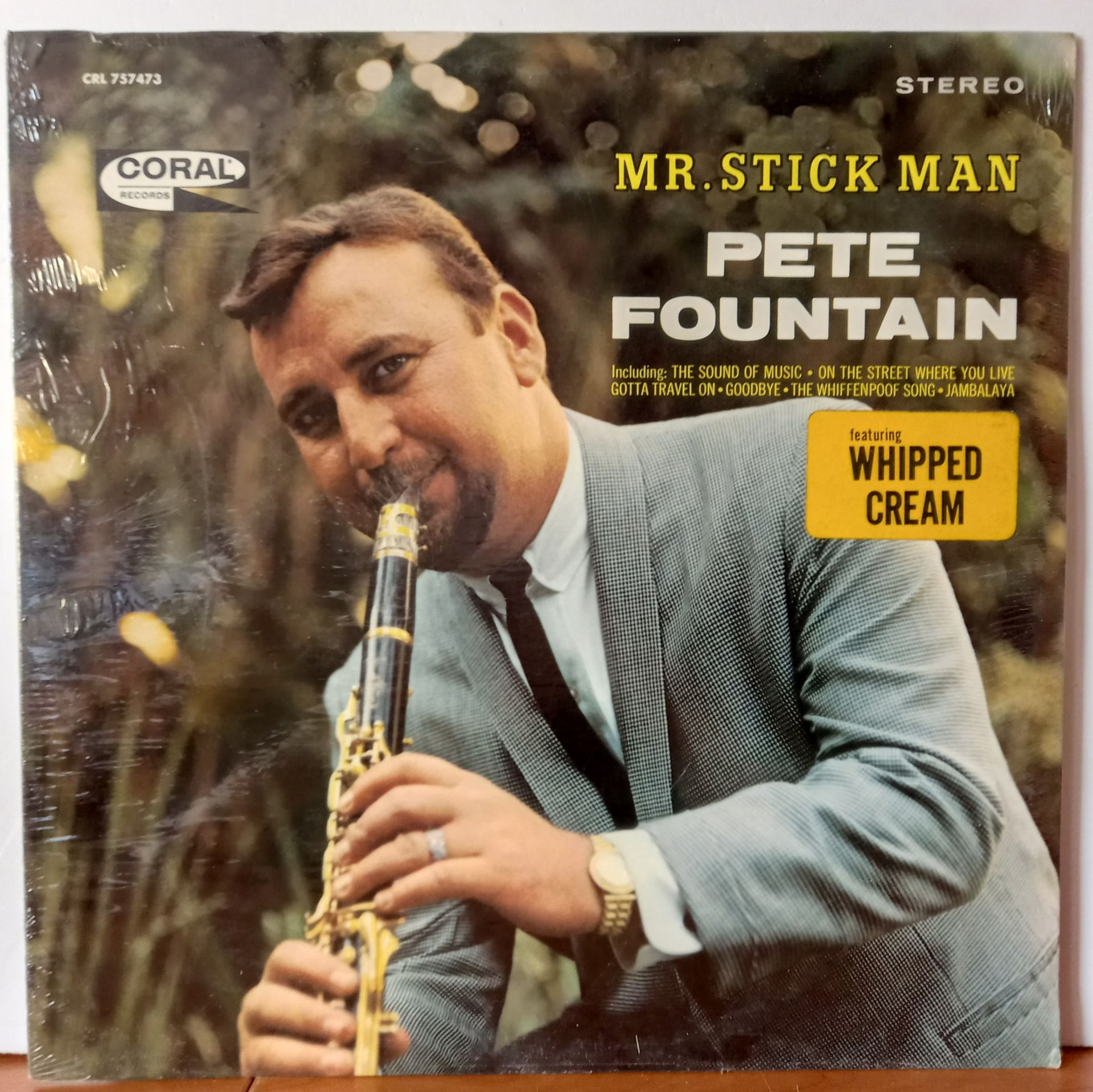 PETE FOUNTAIN – MR. STICK MAN (1965) - LP DÖNEM BASKI SIFIR PLAK
