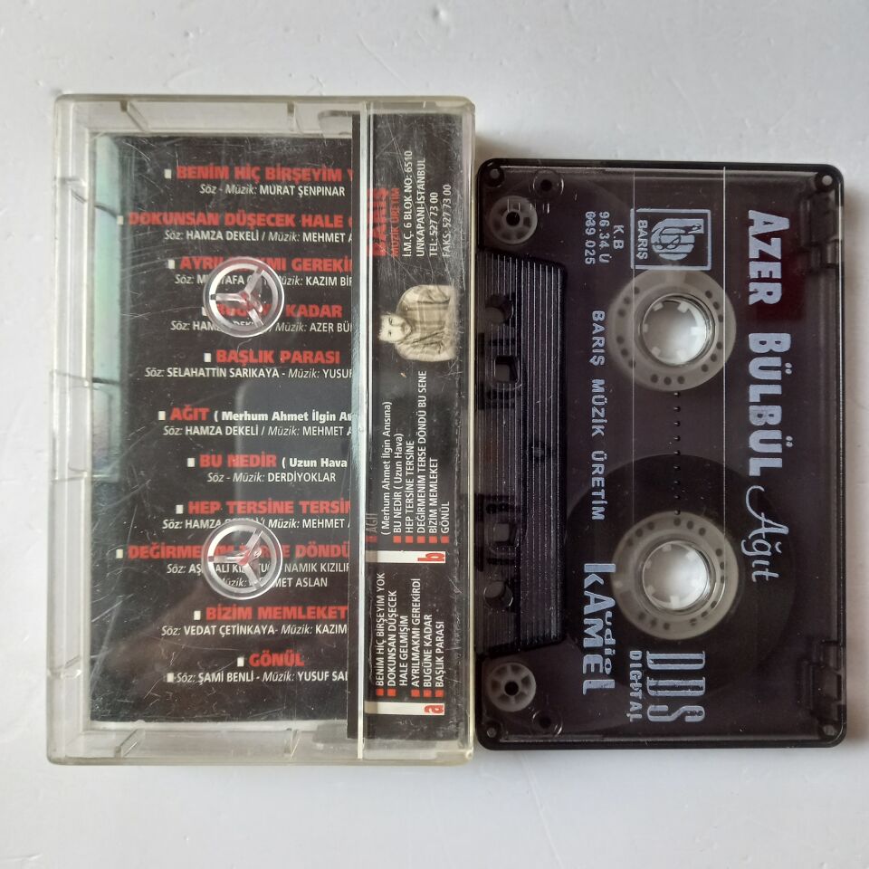 AZER BÜLBÜL - AĞIT (1996) - KASET 2.EL