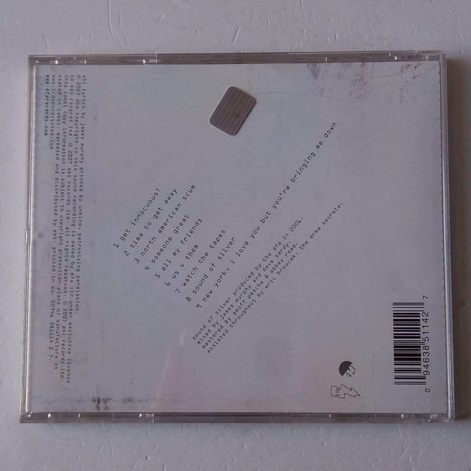 LCD SOUNDSYSTEM – SOUND OF SILVER (2007) - CD 2.EL