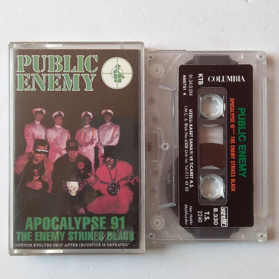 PUBLIC ENEMY - APOCALYPSE 91... THE ENEMY STRIKES BLACK (1991) - KASET 2.EL