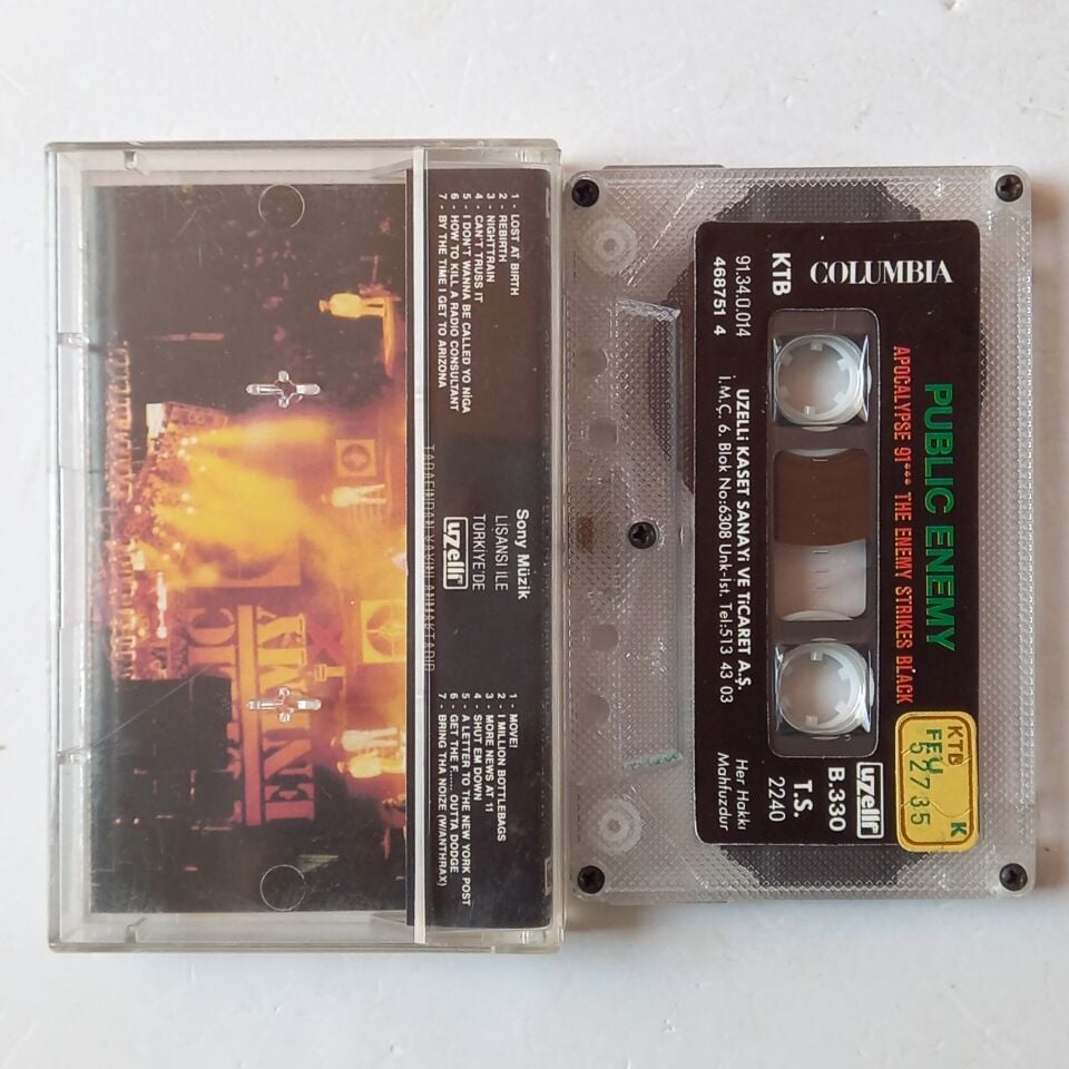 PUBLIC ENEMY - APOCALYPSE 91... THE ENEMY STRIKES BLACK (1991) - KASET 2.EL