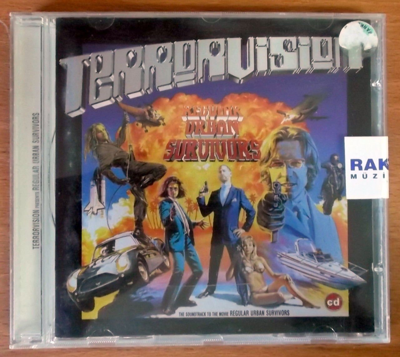 TERRORVISION - REGULAR URBAN SURVIVORS (1996) - CD 2.EL