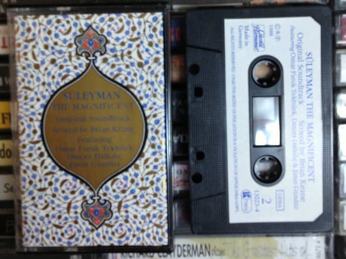 SÜLEYMAN THE MAGNIFICENT SOUNDTRACK KASET 2.EL