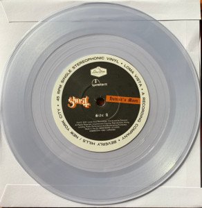 GHOST - HUNTER'S MOON / JOHN CARPENTER - HALLOWEEN KILLS MAIN TITLE (2021) 7'' 45 RPM ŞEFFAF RENKLİ SIFIR PLAK
