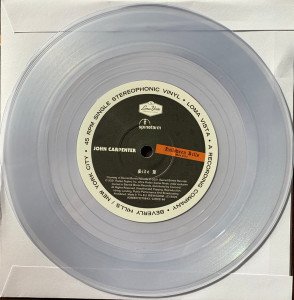GHOST - HUNTER'S MOON / JOHN CARPENTER - HALLOWEEN KILLS MAIN TITLE (2021) 7'' 45 RPM ŞEFFAF RENKLİ SIFIR PLAK