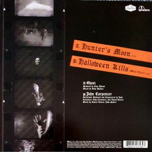 GHOST - HUNTER'S MOON / JOHN CARPENTER - HALLOWEEN KILLS MAIN TITLE (2021) 7'' 45 RPM ŞEFFAF RENKLİ SIFIR PLAK