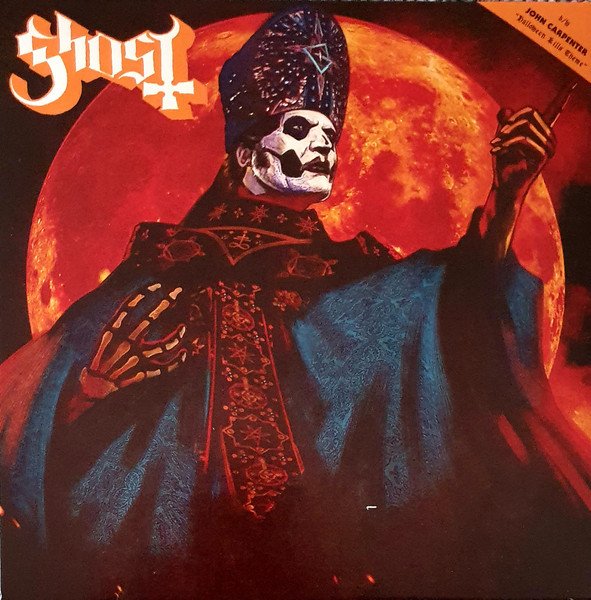 GHOST - HUNTER'S MOON / JOHN CARPENTER - HALLOWEEN KILLS MAIN TITLE (2021) 7'' 45 RPM ŞEFFAF RENKLİ SIFIR PLAK