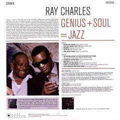 RAY CHARLES - GENIUS+SOUL=JAZZ (1961) - LP 180GR 2016 EDITION SIFIR PLAK