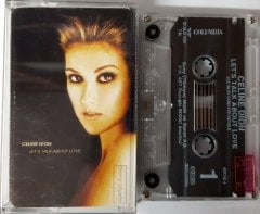 CELINE DION - LET'S TALK ABOUT LOVE (1997) SONY CASSETTE MADE IN TURKEY ''USED''