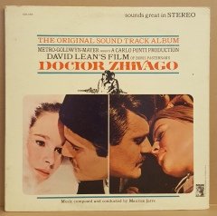 DOCTOR ZHIVAGO - SOUNDTRACK / MUSIC MAURICE JARRE (1965) - LP 2.EL PLAK
