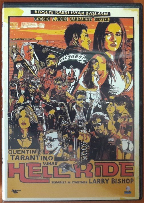 HELL RIDE - MICHAEL MADSEN - DENNIS HOPPER - LARRY BISHOP - DVD 2.EL