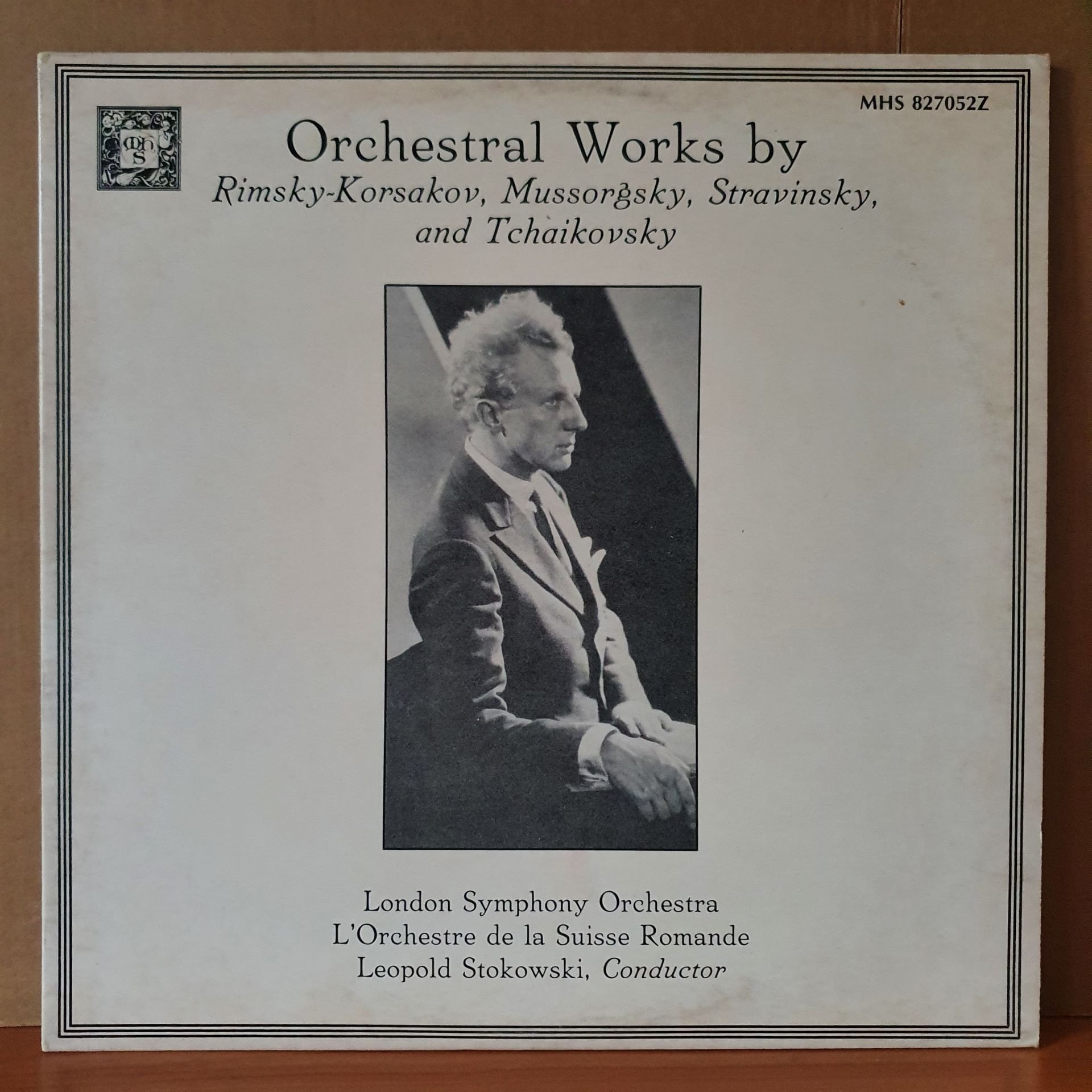 ORCHESTRAL WORKS BY RIMSKY-KORSAKOV, MUSSORGSKY, STRAVINSKY, TCHAIKOVSKY / LONDON SYMPHONY ORCHESTRA, LEOPOLD STOKOWSKI (1984) - 2LP 2.EL PLAK