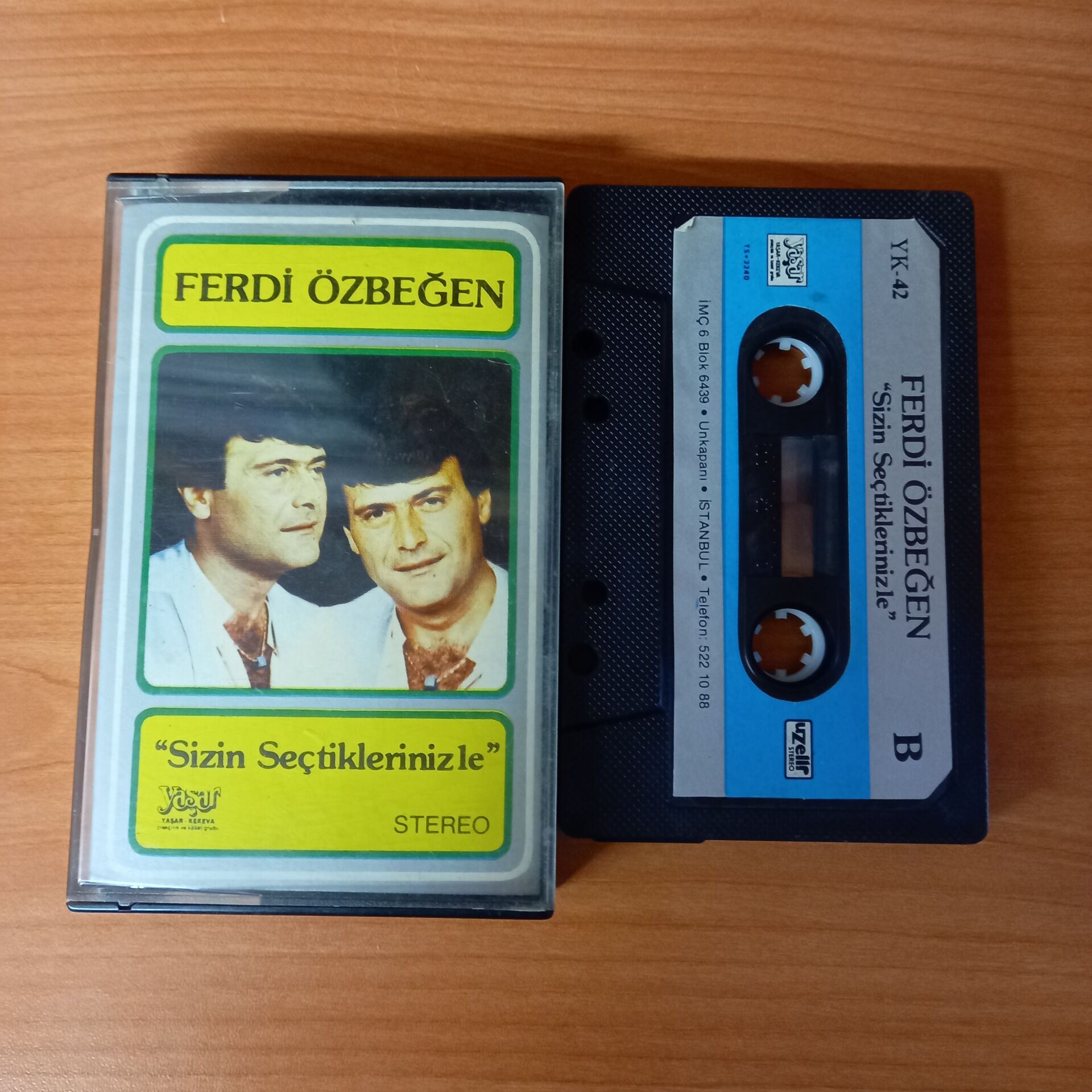 FERDİ ÖZBEĞEN - ''SİZİN SEÇTİKLERİNİZLE'' - KASET 2.EL