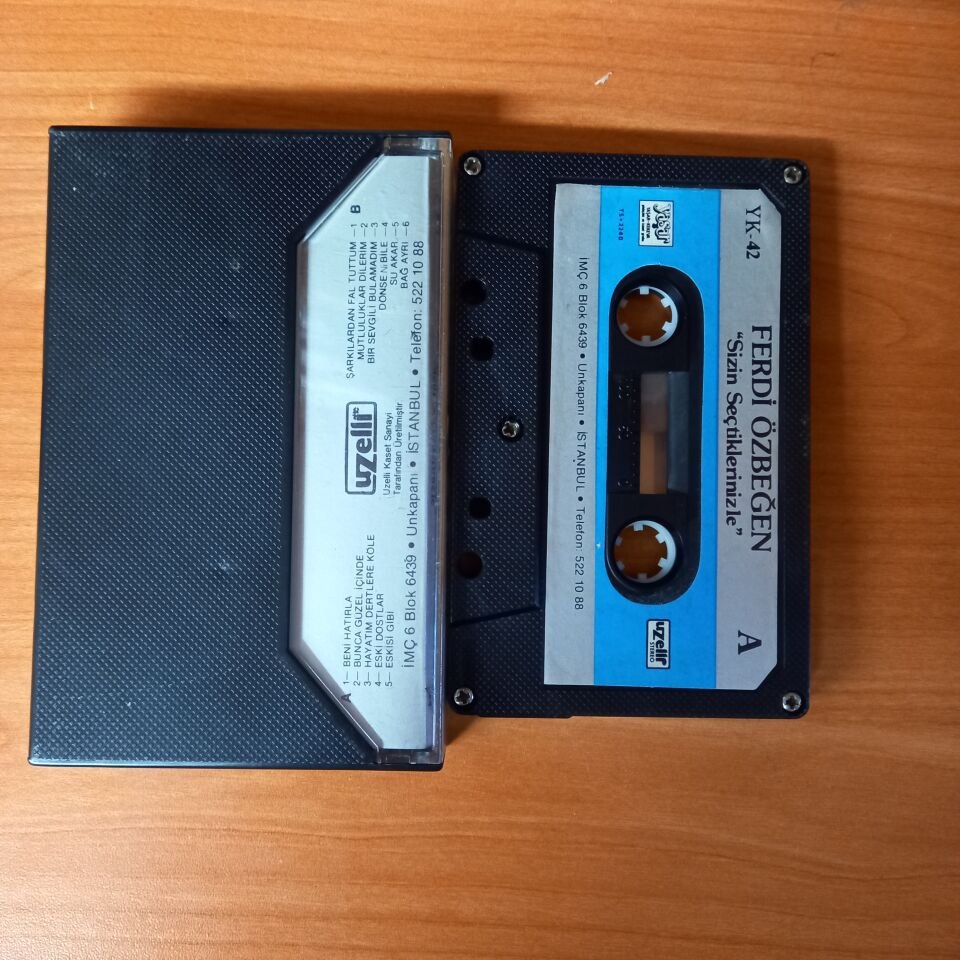FERDİ ÖZBEĞEN - ''SİZİN SEÇTİKLERİNİZLE'' - KASET 2.EL
