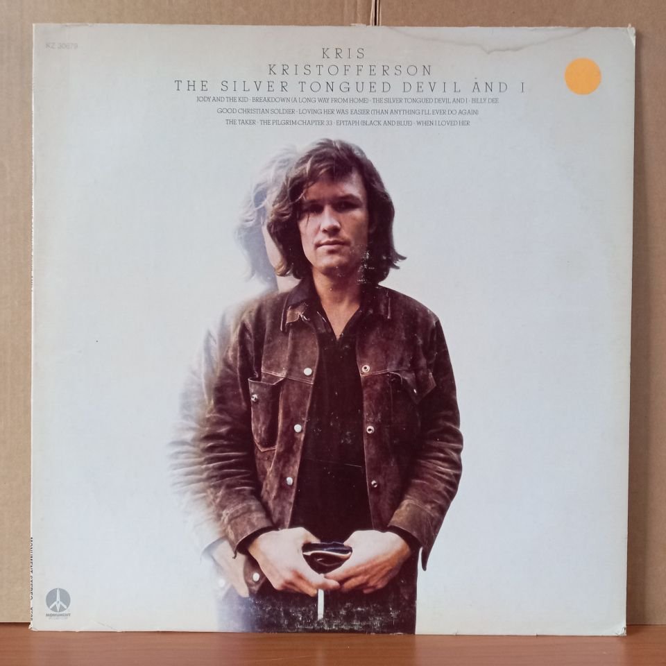 KRIS KRISTOFFERSON – THE SILVER TONGUED DEVIL AND I (1971) - LP 2. EL PLAK