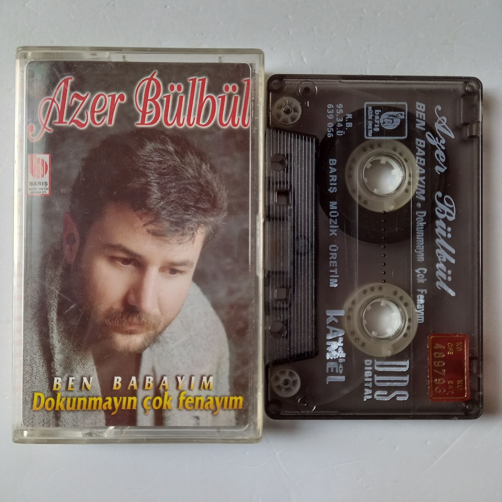 AZER BÜLBÜL - BEN BABAYIM / DOKUNMAYIN ÇOK FENAYIM (1995) - KASET 2.EL