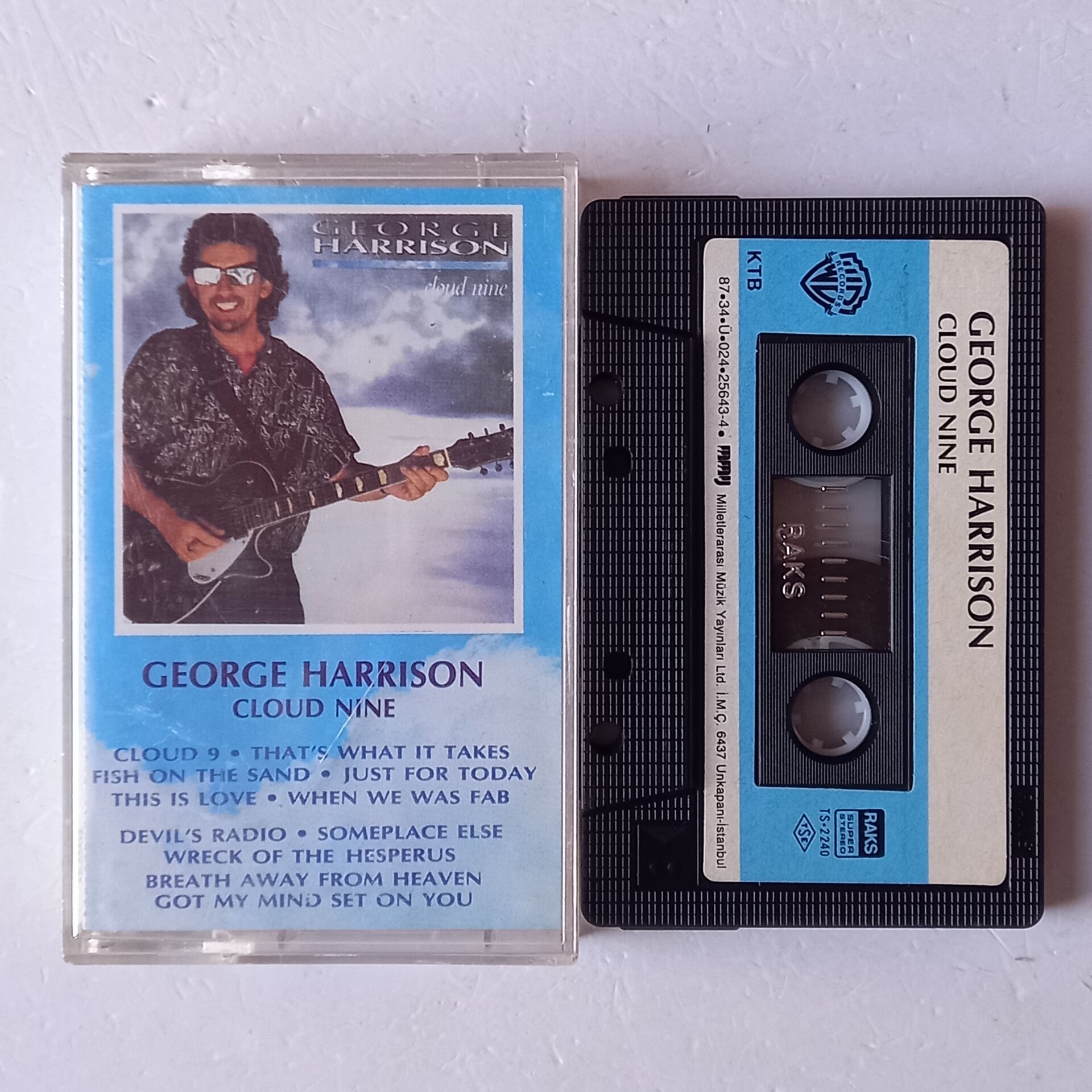 GEORGE HARRISON - CLOUD NINE (1987) - KASET 2.EL