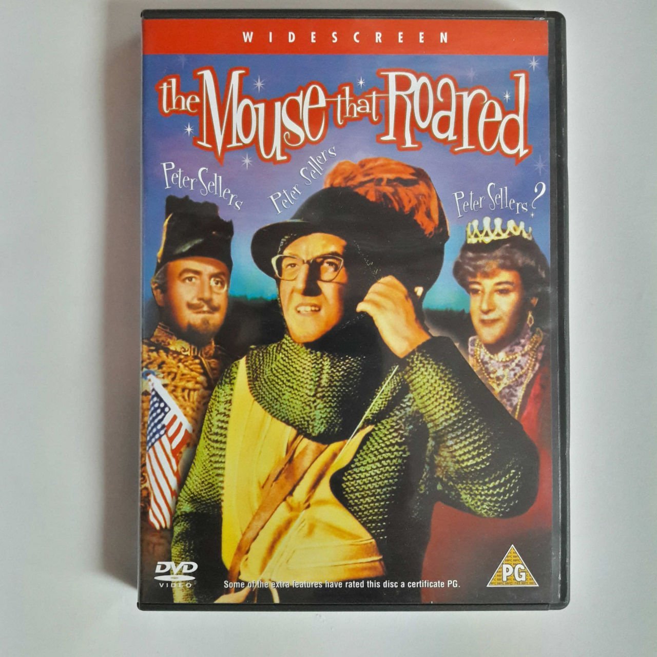 THE MOUSE THAT ROARED PETER SELLERS DVD 2.EL