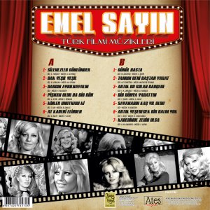EMEL SAYIN - TÜRK FİLMİ MÜZİKLERİ (2006) - LP 2024 BASIM SIFIR PLAK