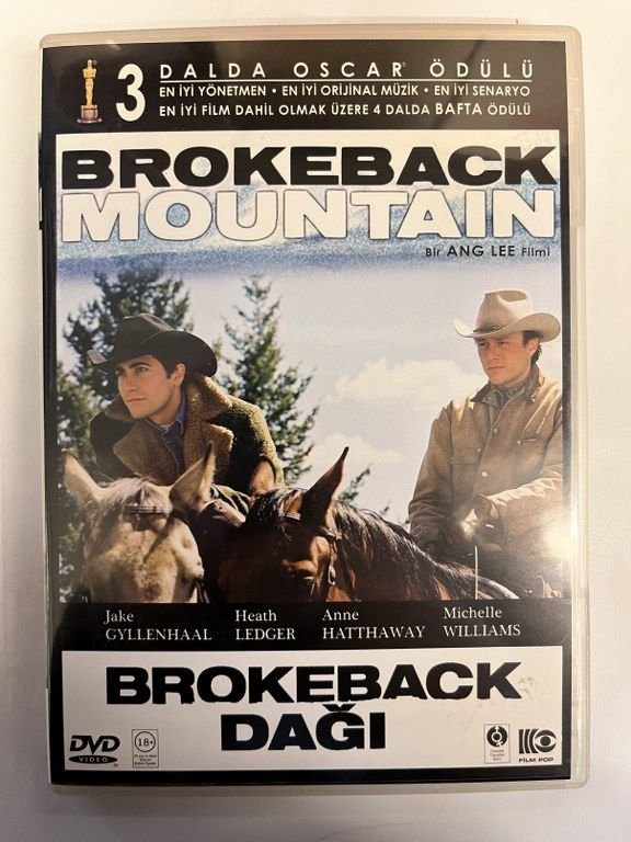 BROKEBACK MOUNTAIN - ANG LEE - HEATH LEDGER - JAKE GYLENHAAL - DVD 2.EL