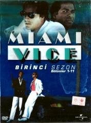 MIAMI VICE - DON JOHNSON - PHILIP MICHAEL THOMAS - 1.SEZON 1-11. BÖLÜMLER - 3DVD 2.EL