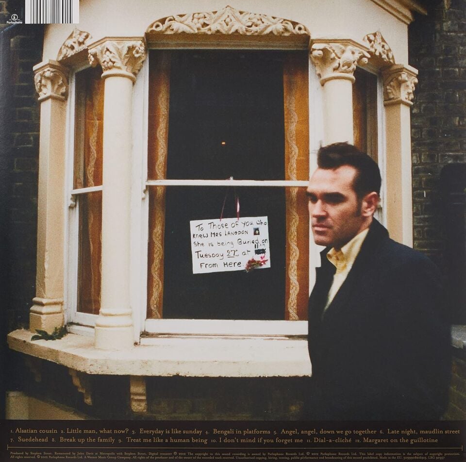 MORRISSEY (THE SMITHS) - VIVA HATE (1988) - LP 2023 EDITION SIFIR PLAK