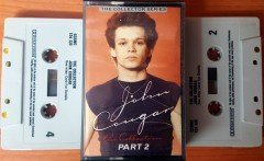 JOHN COUGAR - THE COLLECTION PART 1 & 2 DOUBLE CASSETTE MADE IN ENGLAND ''USED''