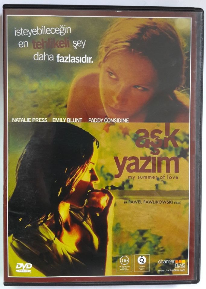 AŞK YAZIM - MY SUMMER OF LOVE - EMILY BLUNT - PAWEL PAWLIKOWSKI - DVD 2.EL