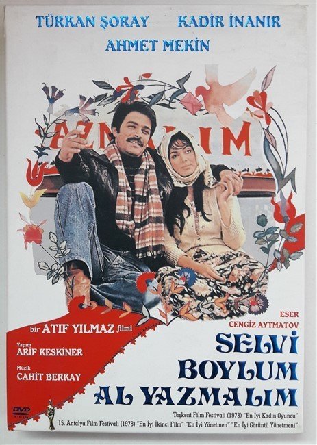 SELVİ BOYLUM AL YAZMALIM - TÜRKAN ŞORAY - KADİR İNANIR - ATIF YILMAZ - 2DVD 2.EL (CENGİZ AYTMATOV)