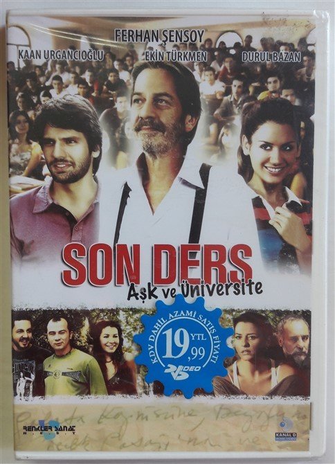 SON DERS AŞK VE ÜNİVERSİTE - FERHAN ŞENSOY - KAAN URGANCIOĞLU - MUSTAFA UĞUR YAĞCIOĞLU - DVD SIFIR