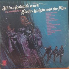 GLADYS KNIGHT AND THE PIPS - ALL IN A KNIGHT'S WORK (1970) - PLAK 2.EL