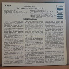 THE ROMANCE OF THE PIANO, HANS RICHTER-HAASER - LP 2.EL PLAK