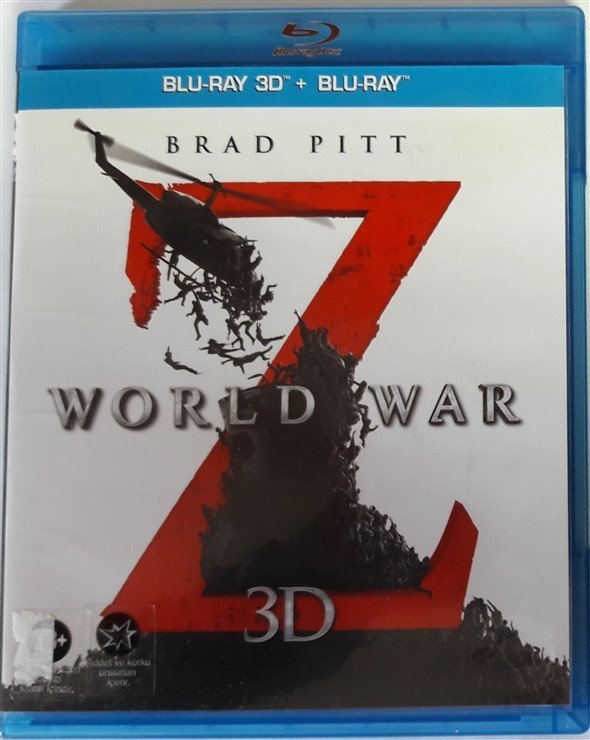 WORLD WAR Z - BRAD PITT - 3DBLU-RAY+ BLU-RAY 2.EL