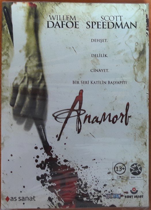 ANAMORPH - WILLEM DAFOE - DVD SIFIR