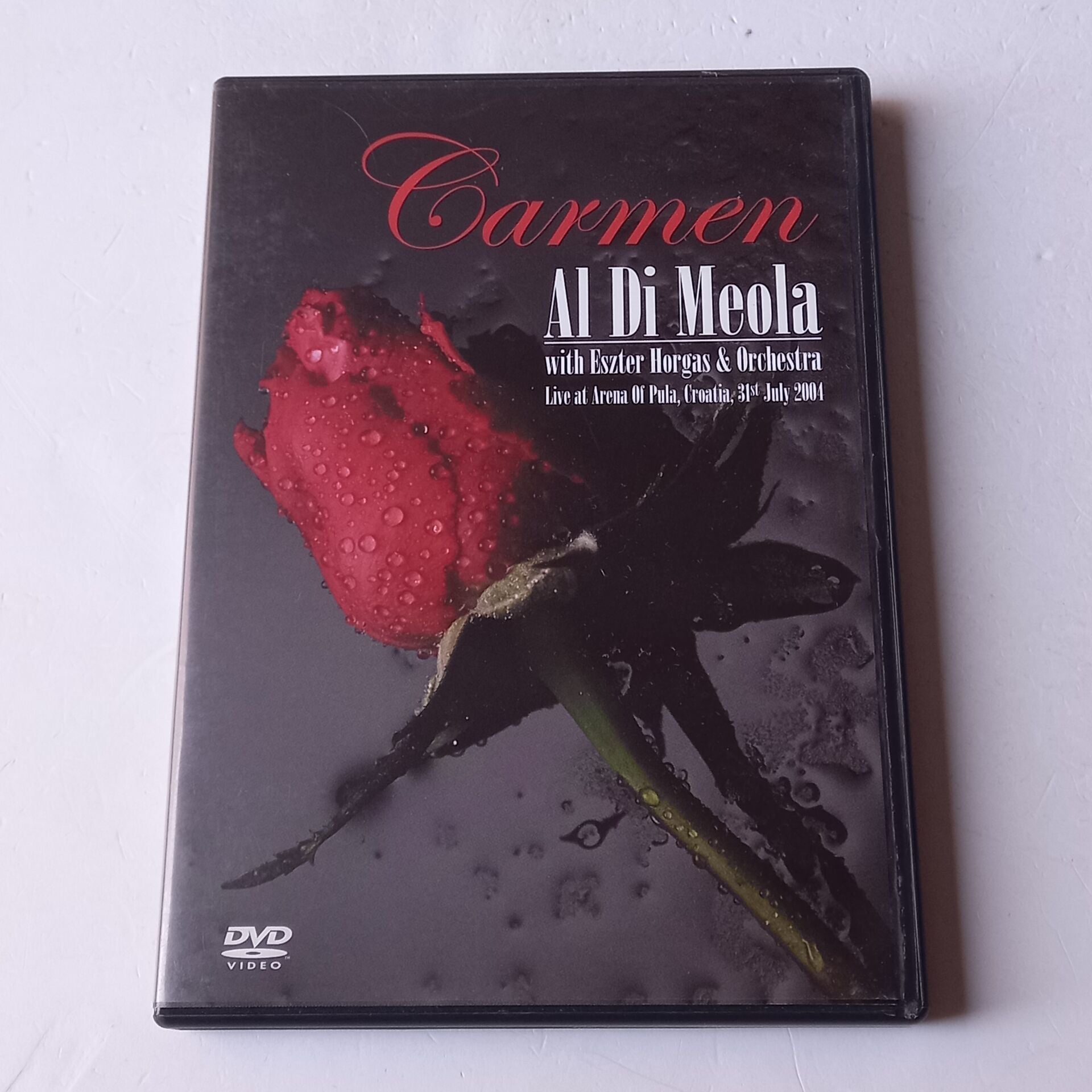 CARMEN - AL DI MEOLA WITH ESZTER HORGAS & ORCHESTRA - DVD 2.EL