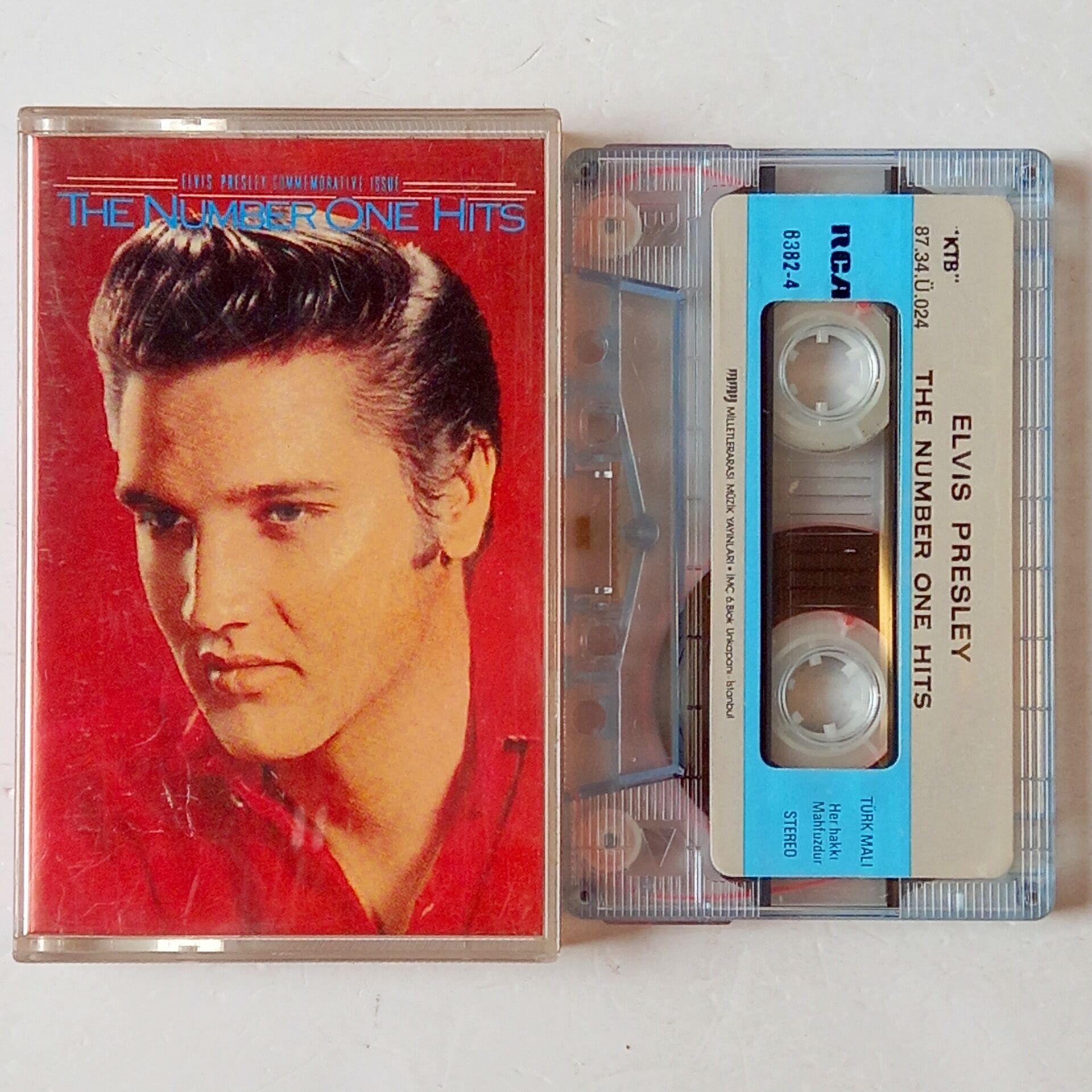 ELVIS PRESLEY – THE NUMBER ONE HITS (1987) - KASET 2.EL
