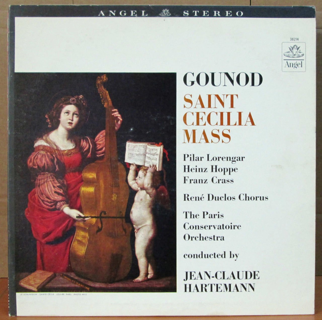 GOUNOD - SAINT CECILIA MASS LP 2.EL