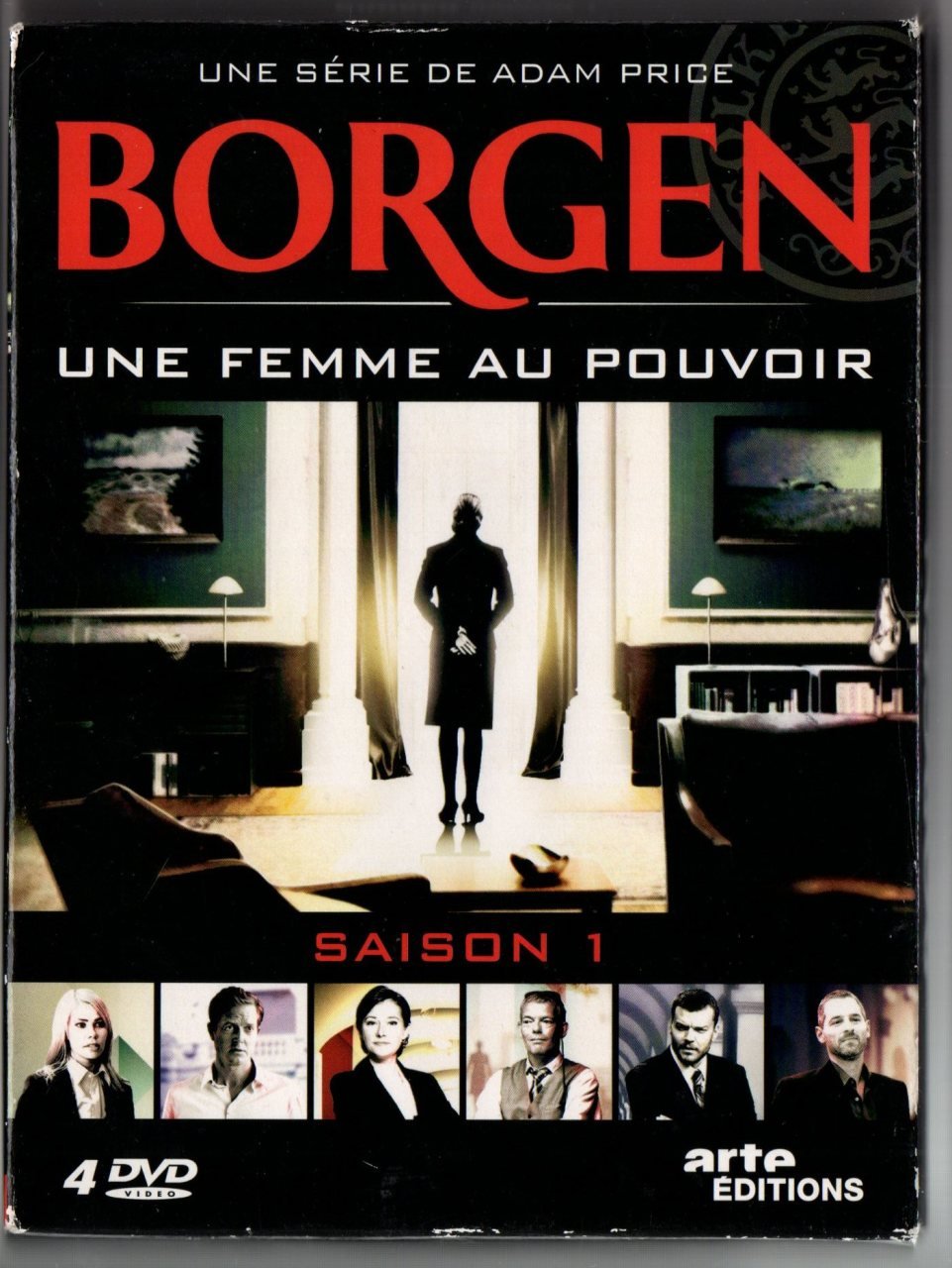 BORGEN - SAISON 1 - ADAM PRICE - 4DVD 2.EL TR ALTYAZI YOKTUR