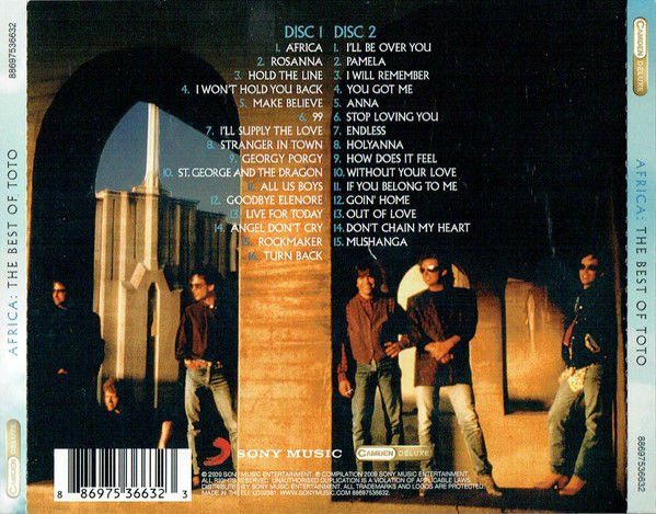 TOTO – AFRICA: THE BEST OF TOTO (2009) - 2CD SIFIR