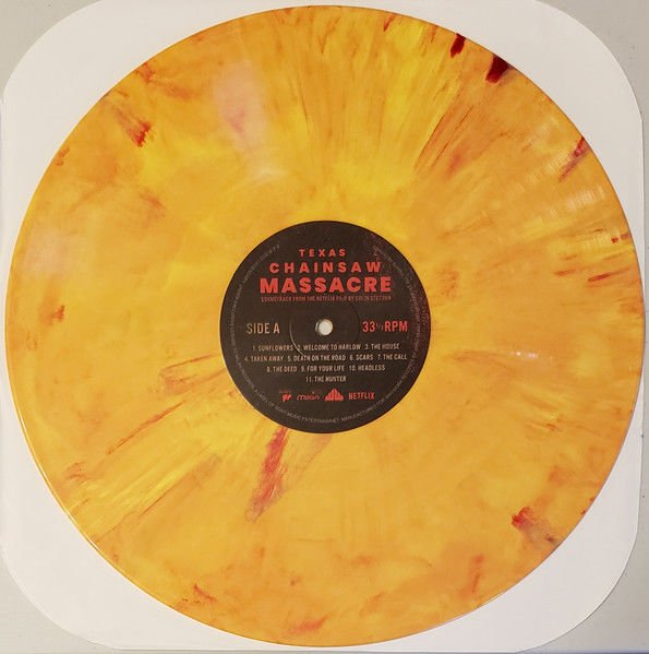 TEXAS CHAINSAW MASSACRE SOUNDTRACK COLIN STETSON (2022) - COLORED LP SIFIR PLAK