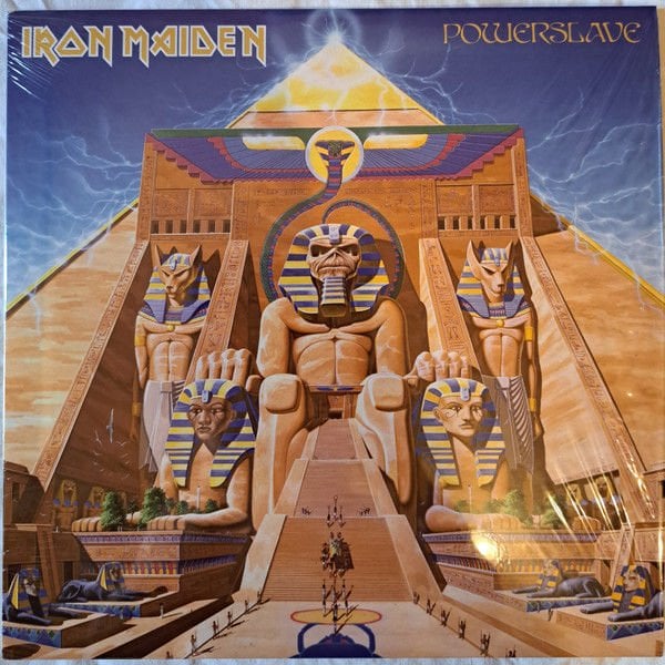 IRON MAIDEN - POWERSLAVE (1984) - LP 2024 EDITION YENİ BASIM SIFIR PLAK