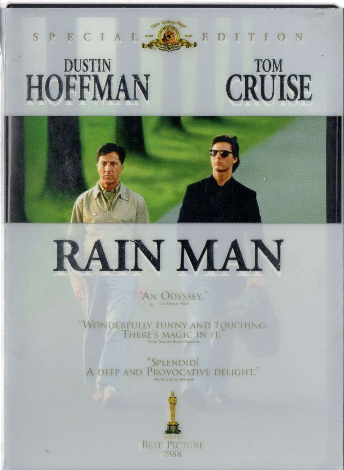 RAIN MAN - DUSTIN HOFFMAN - TOM CRUISE - DVD SPECIAL EDITION 2.EL 1.BÖLGE TÜRKÇE ALTYAZI YOKTUR