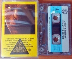 JOHN FOGERTY - EYE OF THE ZOMBIE (1986) MMY CASSETTE MADE IN TURKEY ''USED''  PAPER LABEL