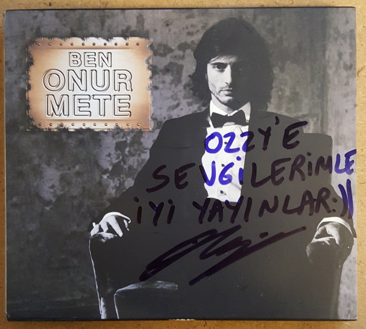 ONUR METE BEN (2011) İMZALI CD 2.EL