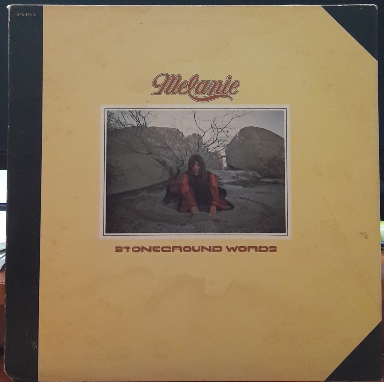 MELANIE - STONEGROUND WORDS (1972) - POSTER İLAVELİ PLAK 2.EL