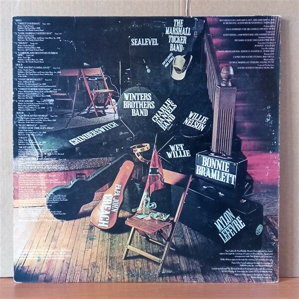 THE CHARLIE DANIELS BAND – VOLUNTEER JAM III AND IV (1978) - 2LP 2.EL PLAK