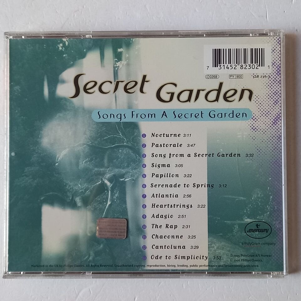 SECRET GARDEN – SONGS FROM A SECRET GARDEN (1996) - CD 2.EL
